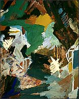Regina Liedtke, Malerei: HerbstZeichen 1985, 1,88 x 1,50 m / Acryl auf Leinen